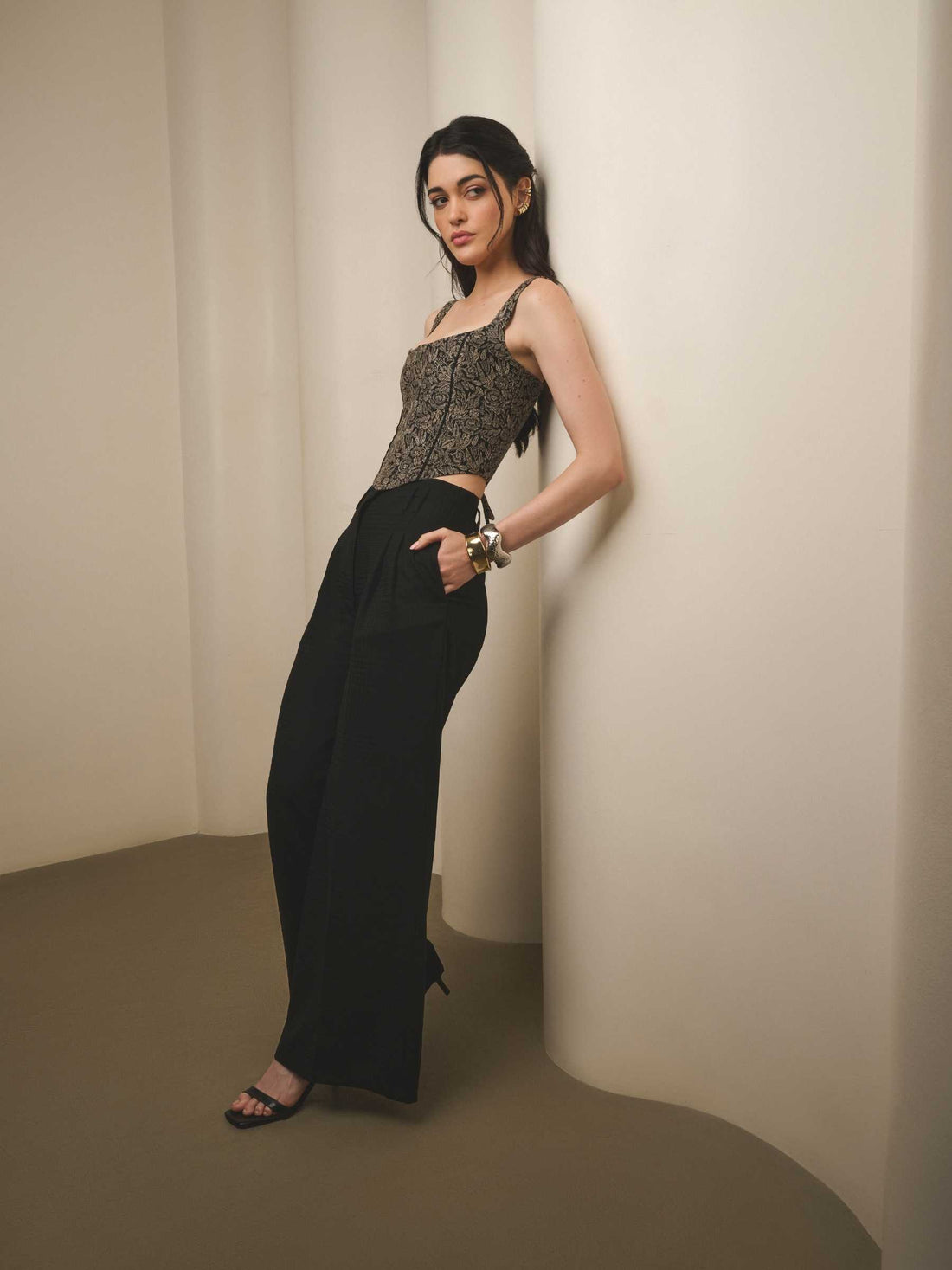 Midnight Bloom Corset