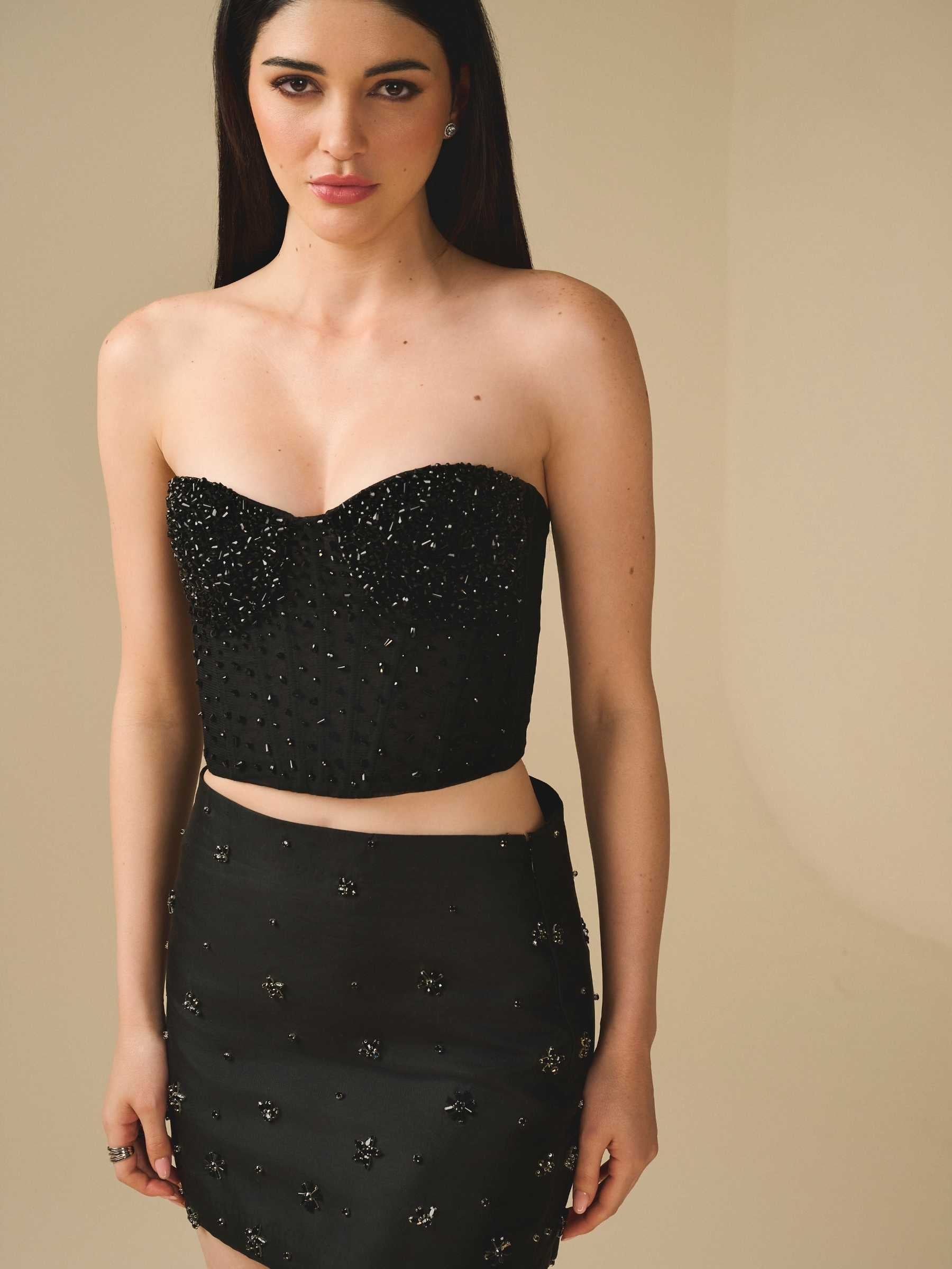 Noir Muse Mini Skirt