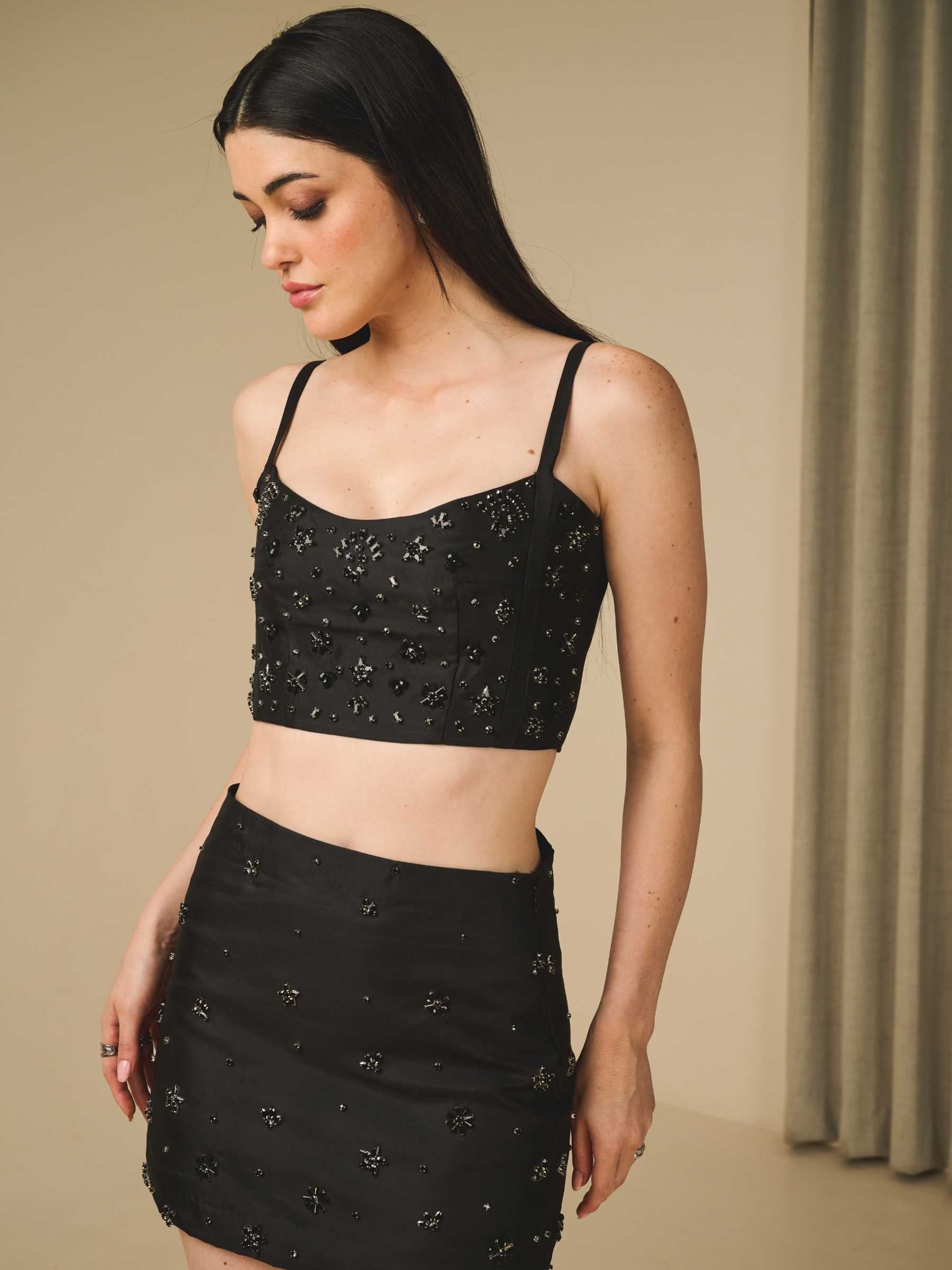 Noir Muse Mini Skirt