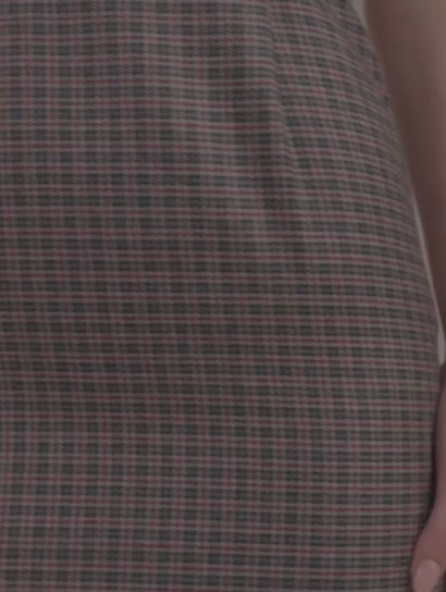 Check Mini Skirt